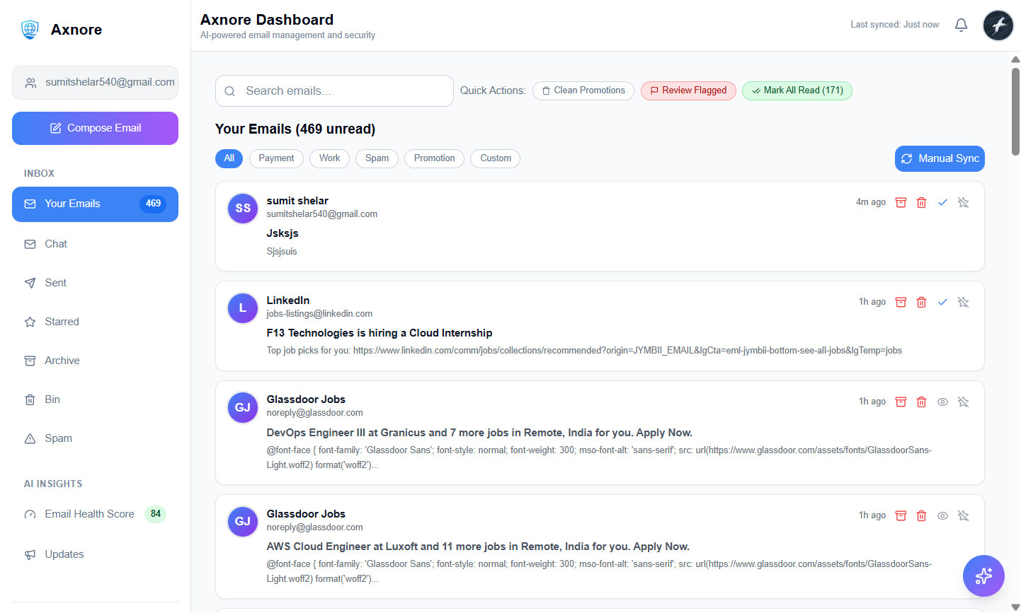 Email Productivity AI Project