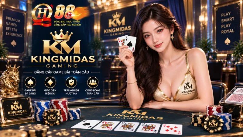 Sảnh KingMidas Gaming QH88 – Tổng Quan Sảnh & Bàn Cược 3D